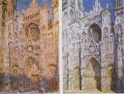 Claude Monet The West Doorway and the Cathedral of Rouen Sweden oil painting artist